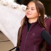 Veste sans manches Imperial Riding Cybil kids Figue Violet Veste sans manches Imperial Riding Cybil kids Figue Violet