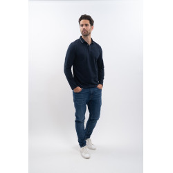 Polo Harcour Malik Marine Bleu marine Polo Harcour Malik Marine Bleu marine