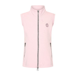 Veste sans manches Imperial Riding Cybil kids Barbe à papa Rose