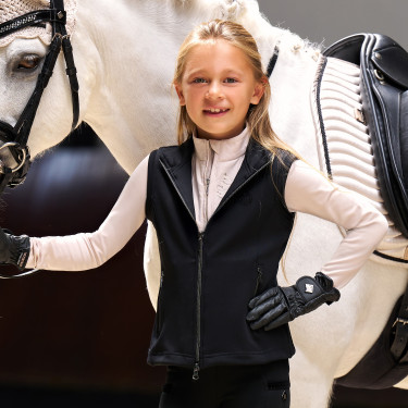 Veste sans manches Imperial Riding Cybil kids Noir
