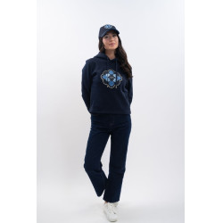 Sweat Harcour x Versailles Philipa Marine Bleu marine
