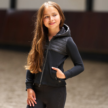 Veste tech Imperial Riding Brett kids Noir Veste tech Imperial Riding Brett kids Noir