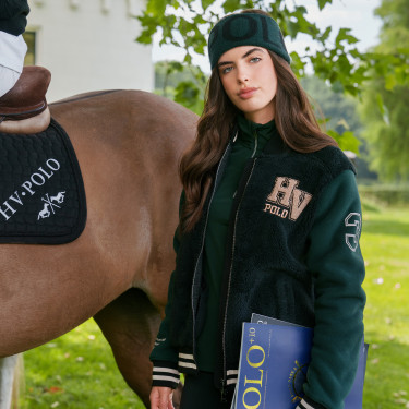 Veste Varsity HV Polo Luisa femme Noir