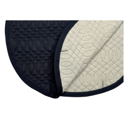 Tapis de selle Claude T de T Marine Bleu marine Tapis de selle Claude T de T Marine Bleu marine