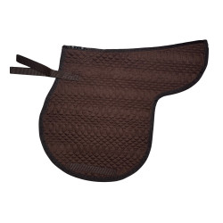 Tapis de selle Claude T de T Marron foncé