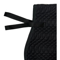 Tapis de selle Claude T de T Noir Tapis de selle Claude T de T Noir