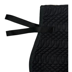Tapis de selle Claude T de T Noir Tapis de selle Claude T de T Noir