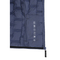 Veste matelassé sans manches sans coutures Je t'aime Equithème Aurore Bleu/gris Veste matelassé sans manches sans coutures Je t'aime Equithème Aurore Bleu/gris