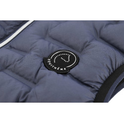 Veste matelassé sans manches sans coutures Je t'aime Equithème Aurore Bleu/gris Veste matelassé sans manches sans coutures Je t'aime Equithème Aurore Bleu/gris