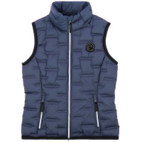 Veste matelassé sans manches sans coutures Je t'aime Equithème Aurore Bleu/gris Veste matelassé sans manches sans coutures Je t'aime Equithème Aurore Bleu/gris