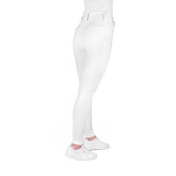 Legging à fond silicone Equithème Alizé femme Blanc