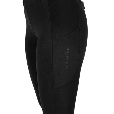Legging à fond silicone Equithème Alizé femme Noir Legging à fond silicone Equithème Alizé femme Noir