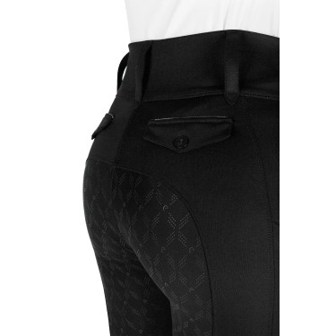 Legging à fond silicone Equithème Alizé femme Noir Legging à fond silicone Equithème Alizé femme Noir