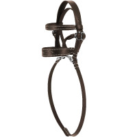 Mini-bridon Pony Academy Havane Marron Mini-bridon Pony Academy Havane Marron