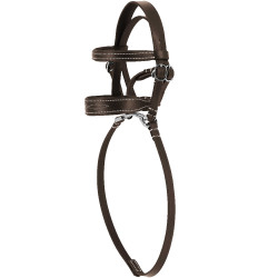 Mini-bridon Pony Academy Havane Marron Mini-bridon Pony Academy Havane Marron