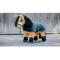 Mini-couvertures Pony Academy Bleu roi