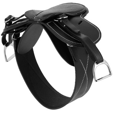 Mini-selle + sangle Pony Academy Noir Mini-selle + sangle Pony Academy Noir