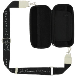 Pochette Je t'aime Equithème + Porte monnaie Noir Pochette Je t'aime Equithème + Porte monnaie Noir