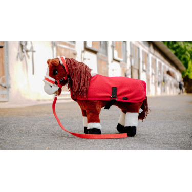 Set Mini licol+couverture Pony Academy Rouge Set Mini licol+couverture Pony Academy Rouge