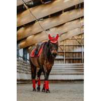 Tapis Equithème Xmas Rouge Tapis Equithème Xmas Rouge