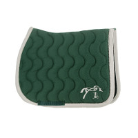 Tapis de selle Pénélope Diamant Vert foncé Tapis de selle Pénélope Diamant Vert foncé