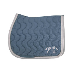 Tapis de selle Pénélope Diamant Bleu / gris Tapis de selle Pénélope Diamant Bleu / gris