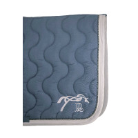 Tapis de selle Pénélope Diamant Bleu / gris