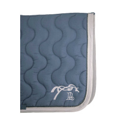 Tapis de selle Pénélope Diamant Bleu / gris Tapis de selle Pénélope Diamant Bleu / gris