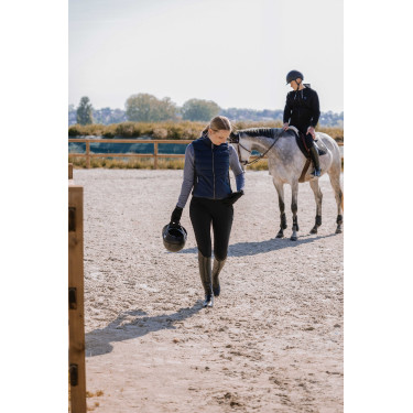 Gilet chauffant Equithème Heated Sasha Marine Bleu marine Gilet chauffant Equithème Heated Sasha Marine Bleu marine