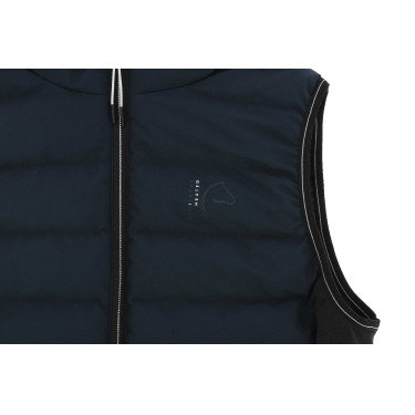 Gilet chauffant Equithème Heated Sasha Marine Bleu marine Gilet chauffant Equithème Heated Sasha Marine Bleu marine