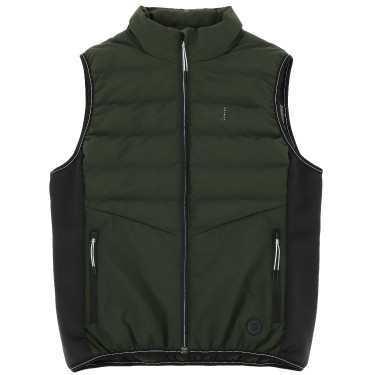 Gilet chauffant Equithème Heated Sasha Kaki