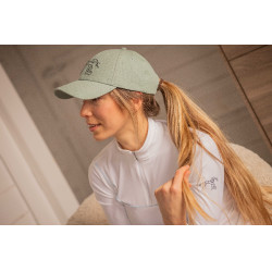 Casquette Naomi Pénélope Vert sauge