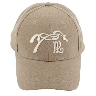 Casquette Naomi Pénélope Taupe / blanc Marron Casquette Naomi Pénélope Taupe / blanc Marron