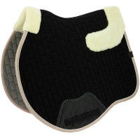 Tapis de selle Equithème Dinard Noir Tapis de selle Equithème Dinard Noir