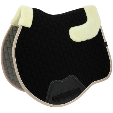 Tapis de selle Equithème Dinard Noir Tapis de selle Equithème Dinard Noir