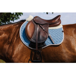 Tapis de selle Equithème Dinard Bleu ciel Tapis de selle Equithème Dinard Bleu ciel