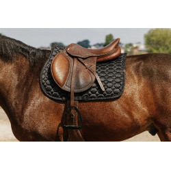 Tapis de selle Equithème Pretty Noir