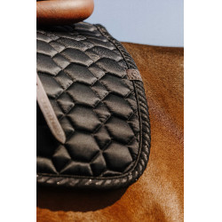 Tapis de selle Equithème Pretty Noir Tapis de selle Equithème Pretty Noir