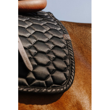 Tapis de selle Equithème Pretty Noir Tapis de selle Equithème Pretty Noir