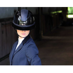 Galon amovible pour casque Lami-Cell Glitter Noir Galon amovible pour casque Lami-Cell Glitter Noir