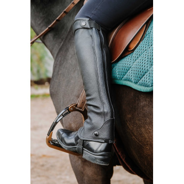 Mini-chaps Equithème Select Noir Mini-chaps Equithème Select Noir