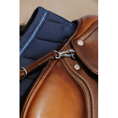 Tapis de selle Je t'aime Equithème Origine Bleu Tapis de selle Je t'aime Equithème Origine Bleu