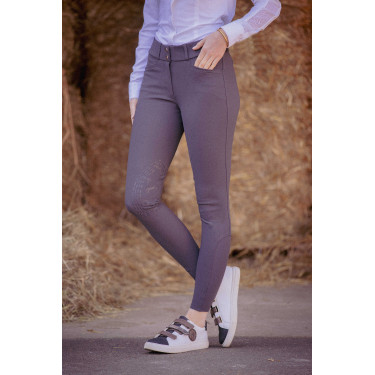Pantalon d'équitation Pénélope Majestic Gris foncé