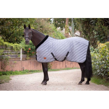 Couverture d'écurie Diagonal Paddock Sports Gris Couverture d'écurie Diagonal Paddock Sports Gris