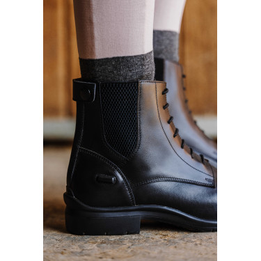 Boots à lacets et zip Equithème Sporty Noir Boots à lacets et zip Equithème Sporty Noir