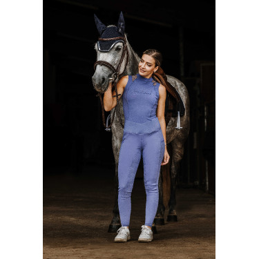 Polo Je t'aime Equithème Alba Violet Polo Je t'aime Equithème Alba Violet