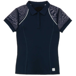 Polo Equithème Originals Agathe Marine Bleu marine