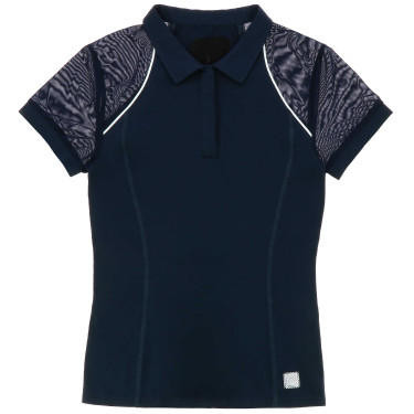 Polo Equithème Originals Agathe Marine Bleu marine Polo Equithème Originals Agathe Marine Bleu marine