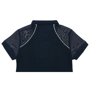 Polo Equithème Originals Agathe Marine Bleu marine Polo Equithème Originals Agathe Marine Bleu marine