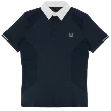 Polo Equithème Victor Marine Bleu marine